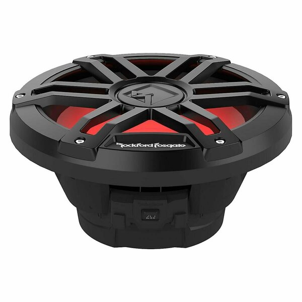 Lightluz 10 in. 300W 4 Ohm Color Optix Marine Subwoofer; Black LI3828418